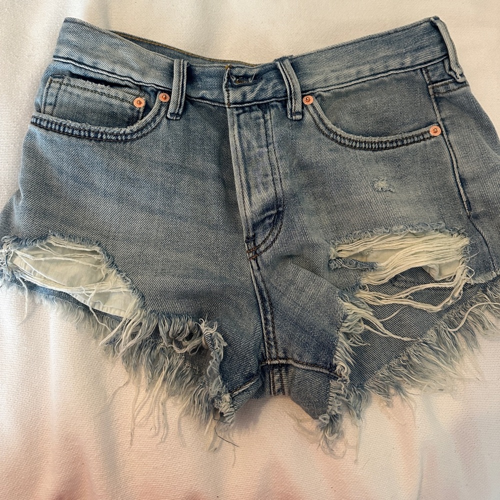 Free people Jean shorts